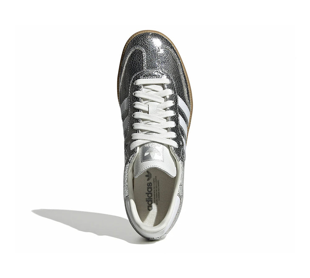 Adidas Samba OG - Couro Prateado