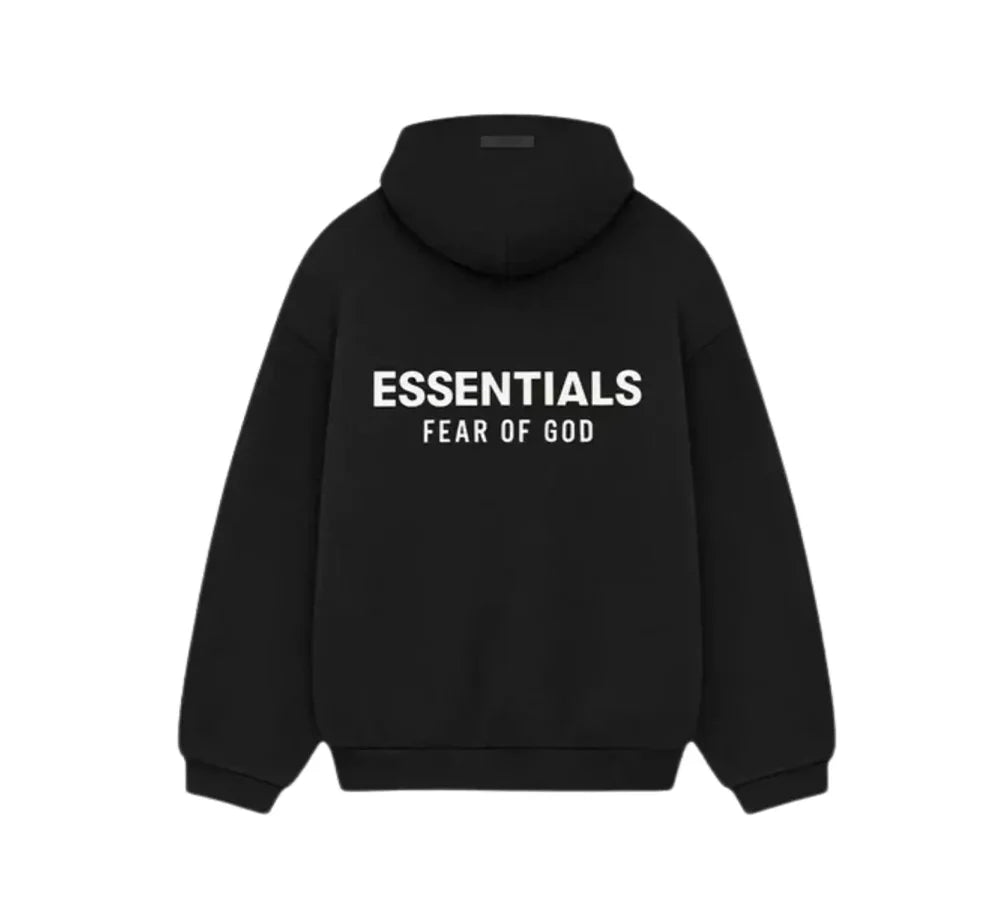 Fear of God Essentials Fleece Hoodie (FW24) - Preto