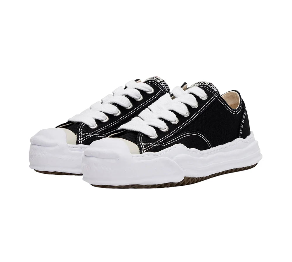 Maison Mihara Yasuhiro Hank OG Sole Canvas Low Black