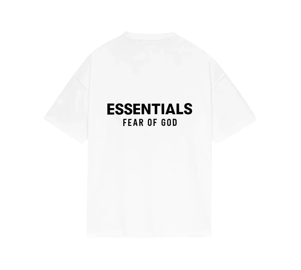 Fear of God Essentials Classic Short Sleeve Tee Bright White