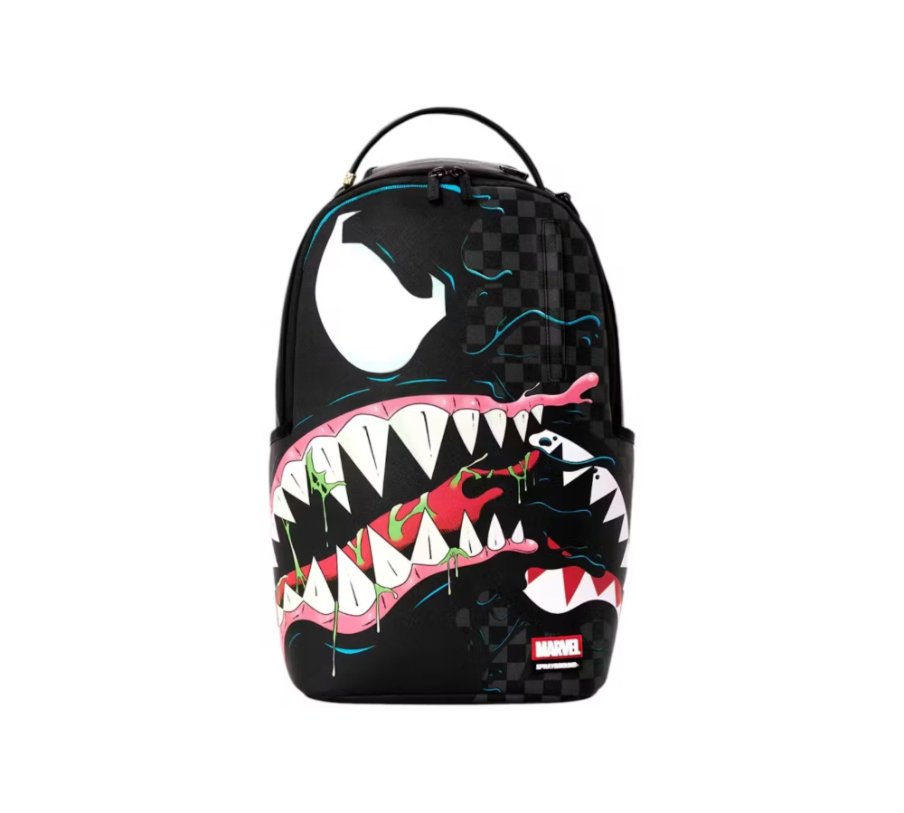 Sprayground Marvel Venom Shark Clash Backpack Multicolor