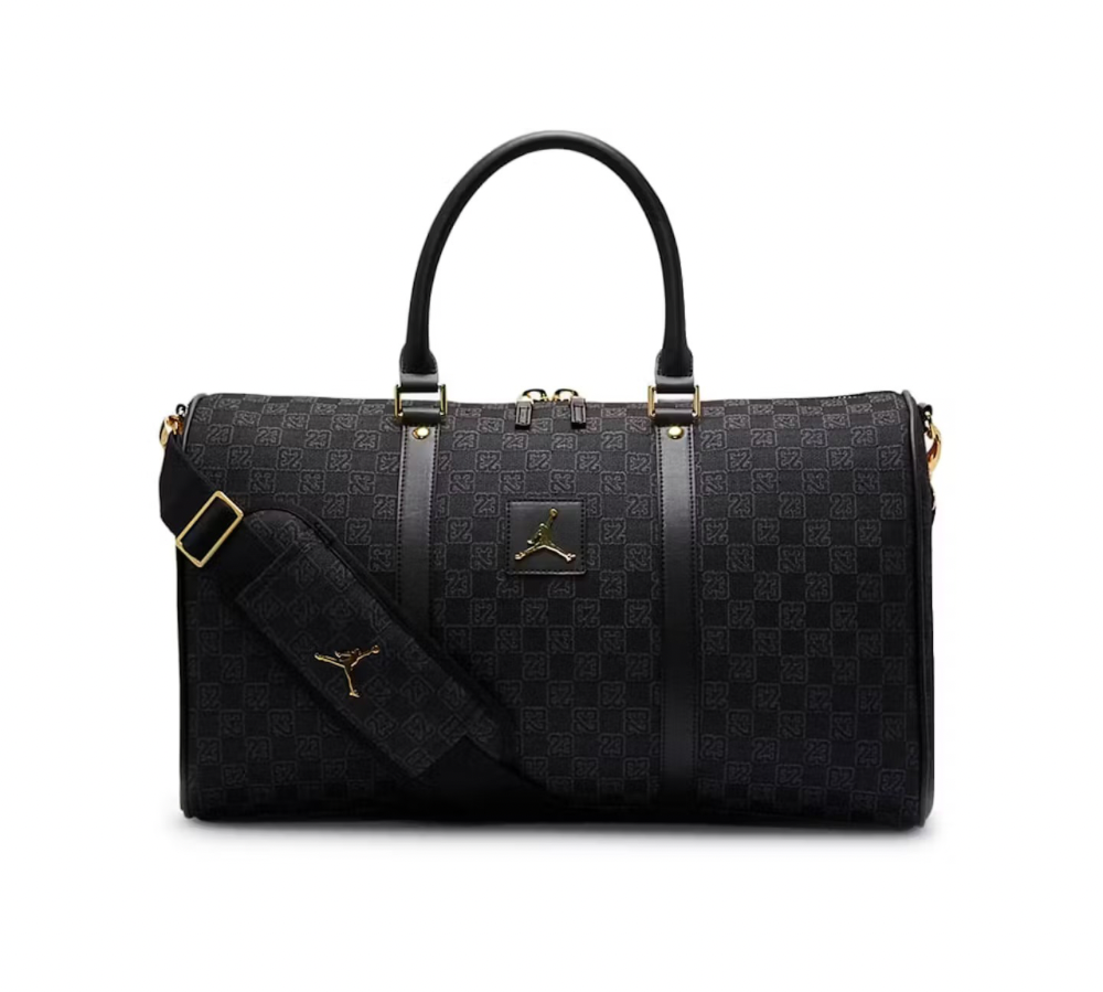 Jordan Monogram Duffle Bag Black