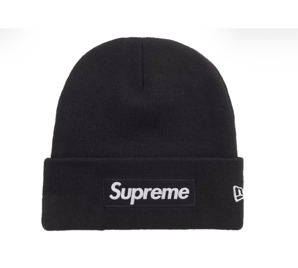 Supreme New Era Box Logo Beanie (FW25) Black