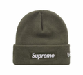 Supreme New Era Box Logo Beanie (FW25) Light Olive